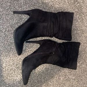 Black Heeled Boots